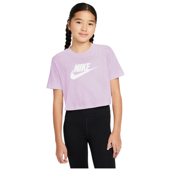 Nike Παιδική κοντομάνικη μπλούζα Sportswear Futura Cropped T-Shirt